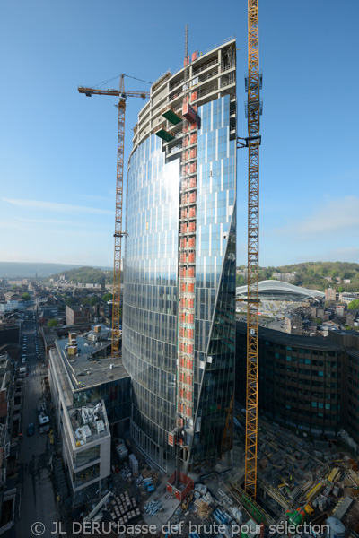 tour des finances à Liège